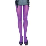 Meia-calça De Nylon Leg Avenue Purple Tamanho Único Para Mulheres