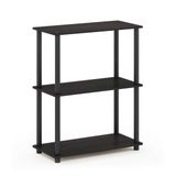 Expositor Furinno Turn-n-tube De 3 Camadas Para Café Expresso Único/preto