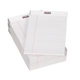 Bloco De Notas School Smart Junior Legal Pad, Pacote Com 12 Unidades, 5x8