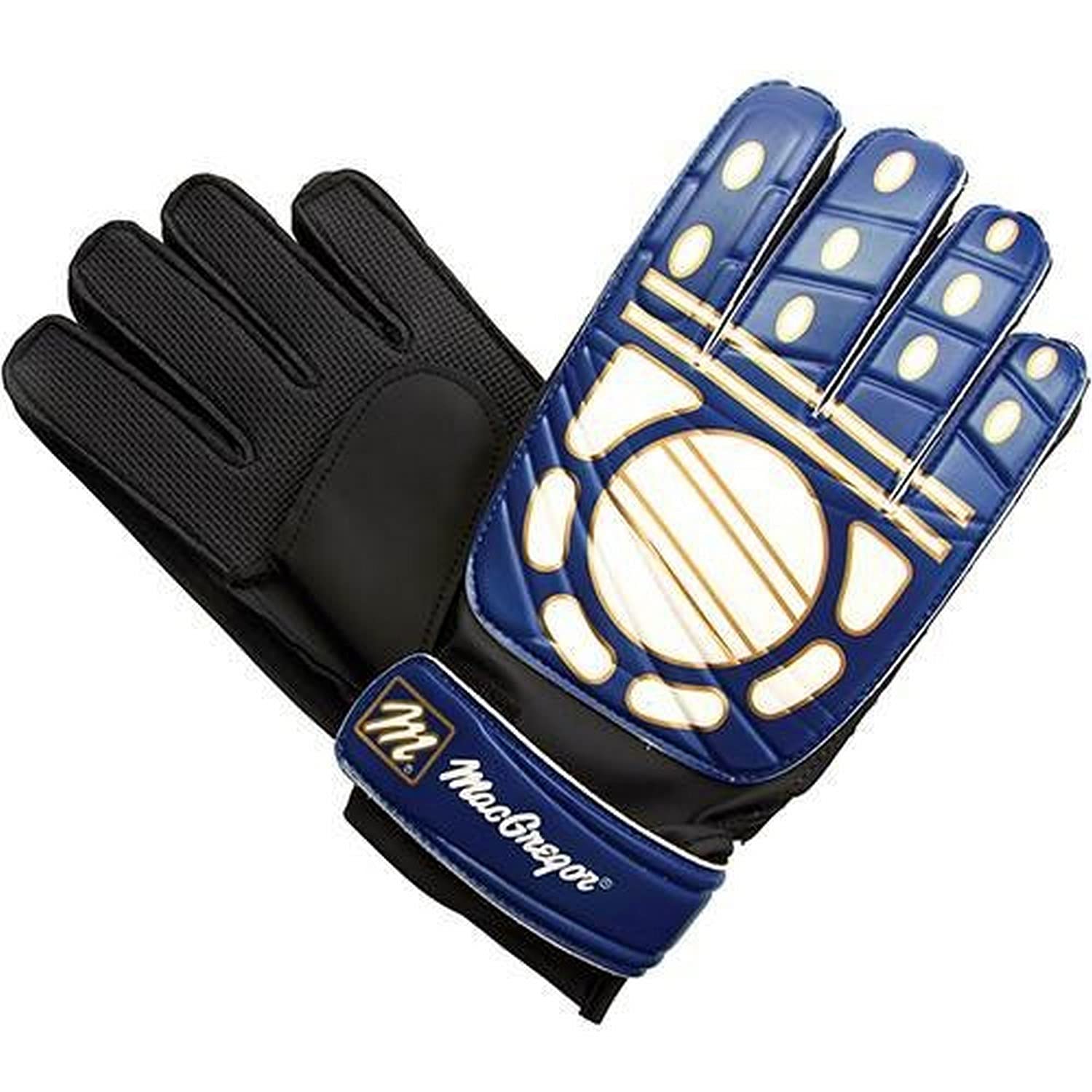 Luvas De Goleiro Macgregor Para Adultos, Tamanho 10, Espuma De Látex, Palmeiras, Brancas