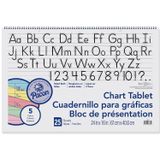 Tablet Gráfico Pacon Pac74734 Azul Pautado 25 Folhas 16x0,5 Cm