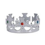 Festa De Prata King&#39;s Crown Crown Com Joias De Plástico Crown Beistle