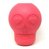 Dispensador De Guloseimas Para Cães E Refrigerante De Brinquedo Para Mastigar Pup Muttskickbutt Skull