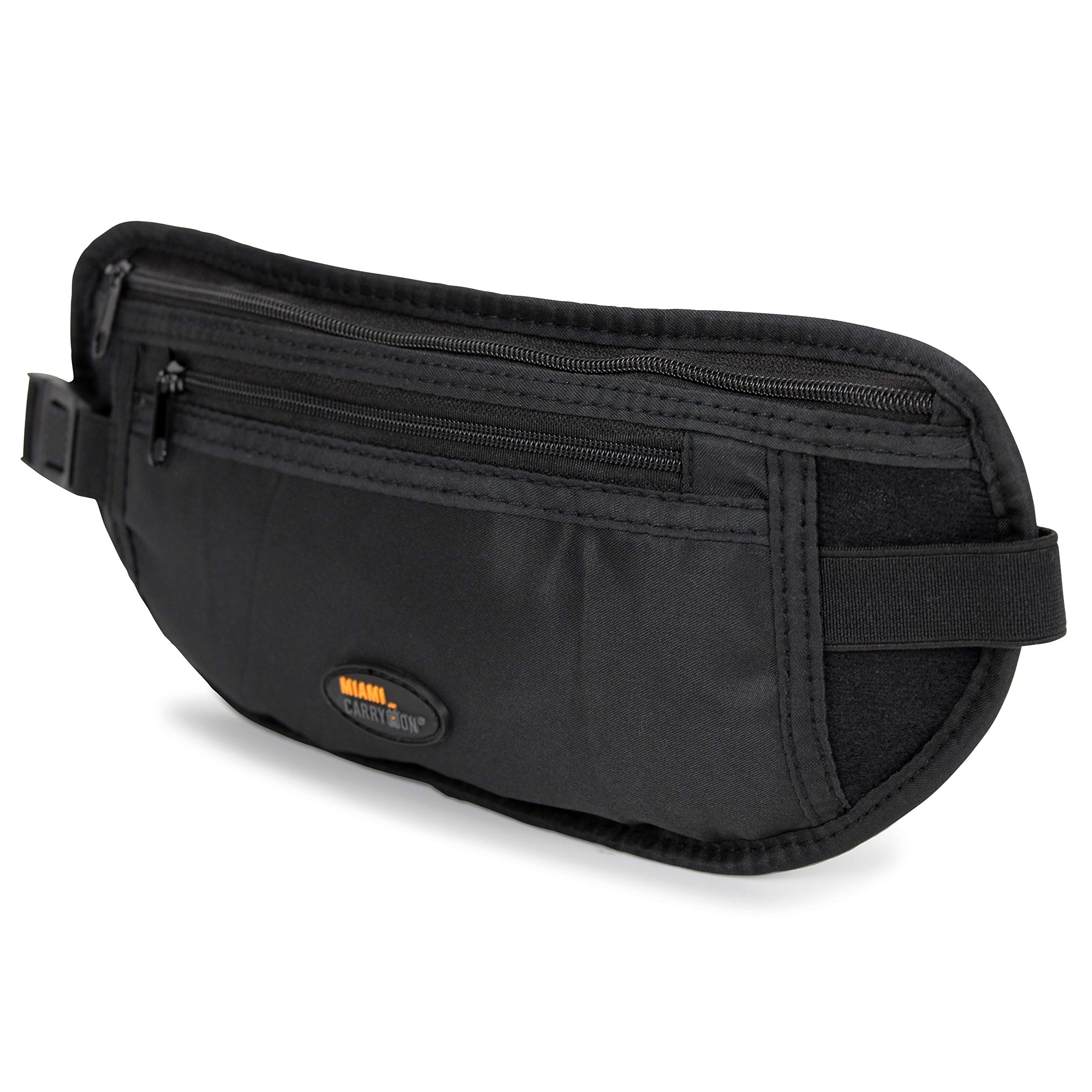 Travel Money Belt Miami Carryon Hidden Passport Tlp01bk