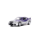 Carro Fundido Sob Pressão Jada Toys Fast &amp; Furious 1:32 1995 Nissan Skyline Gt-r (bncr33)