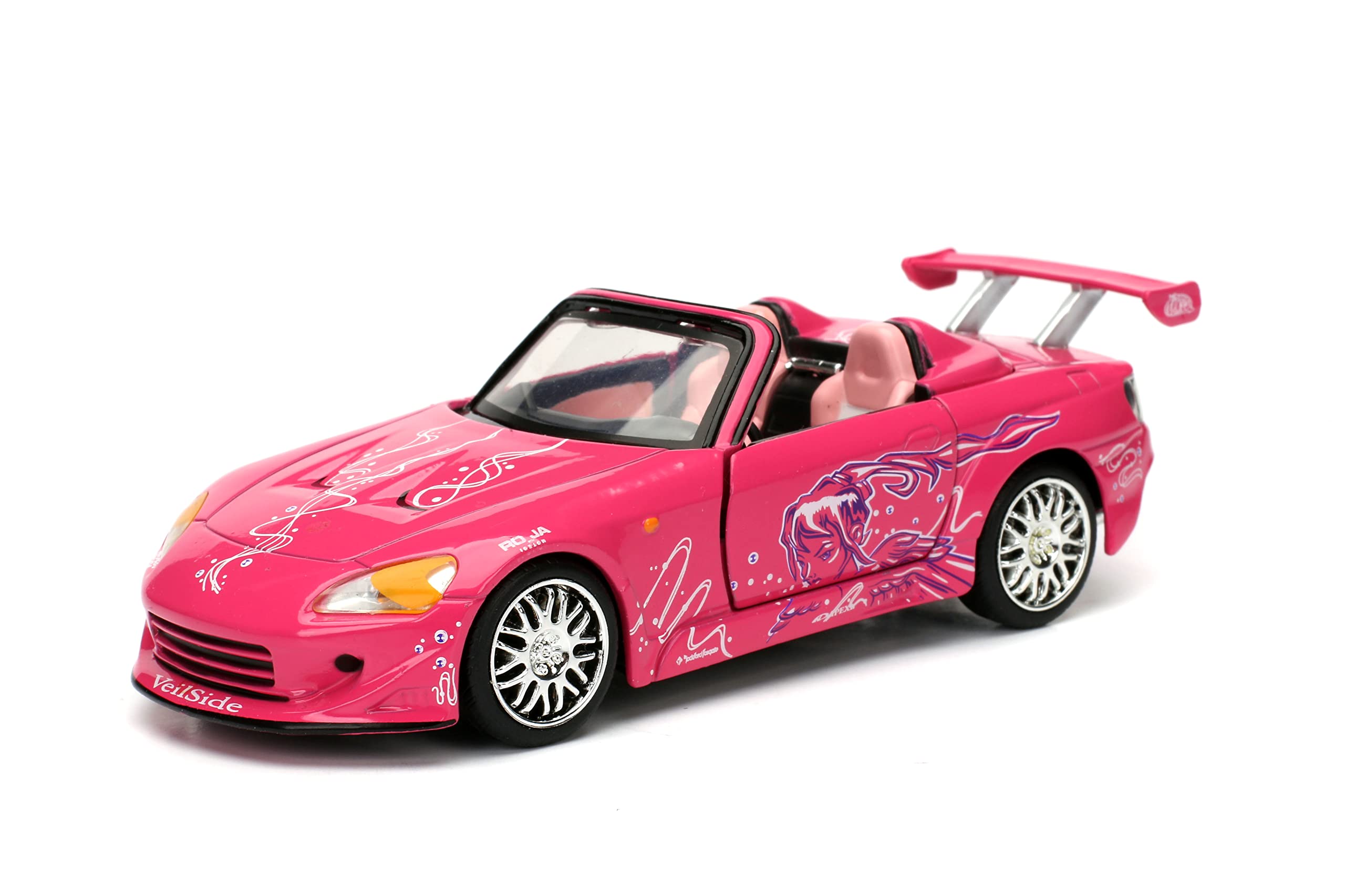 Modelo De Carro Jada Honda S2000 Convertible 1/32 Fast &amp