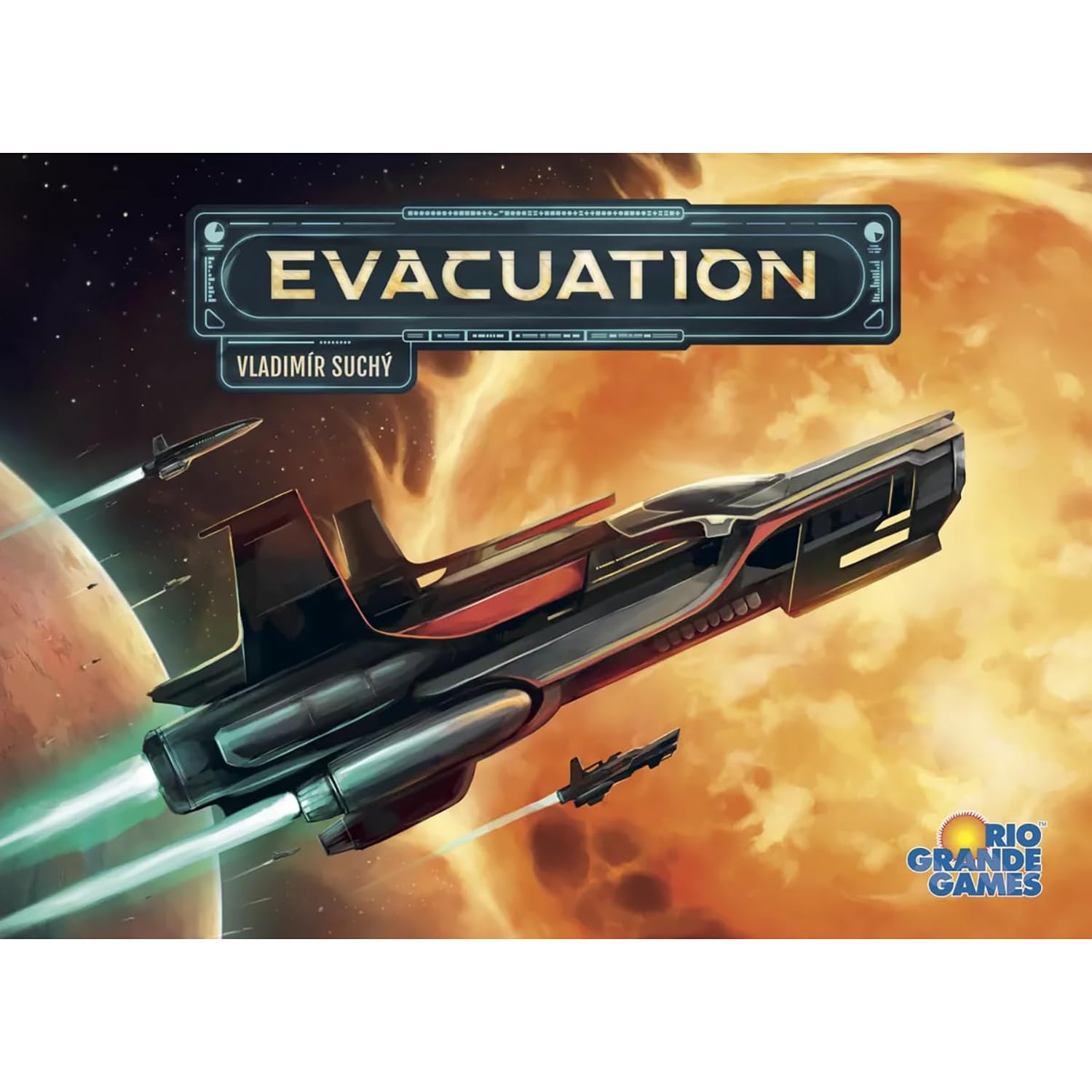 Jogo De Tabuleiro Rio Grande Games Evacuation Space Civilization