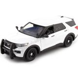 Modelo De Carro Motormax 2022 Police Interceptor 1/24