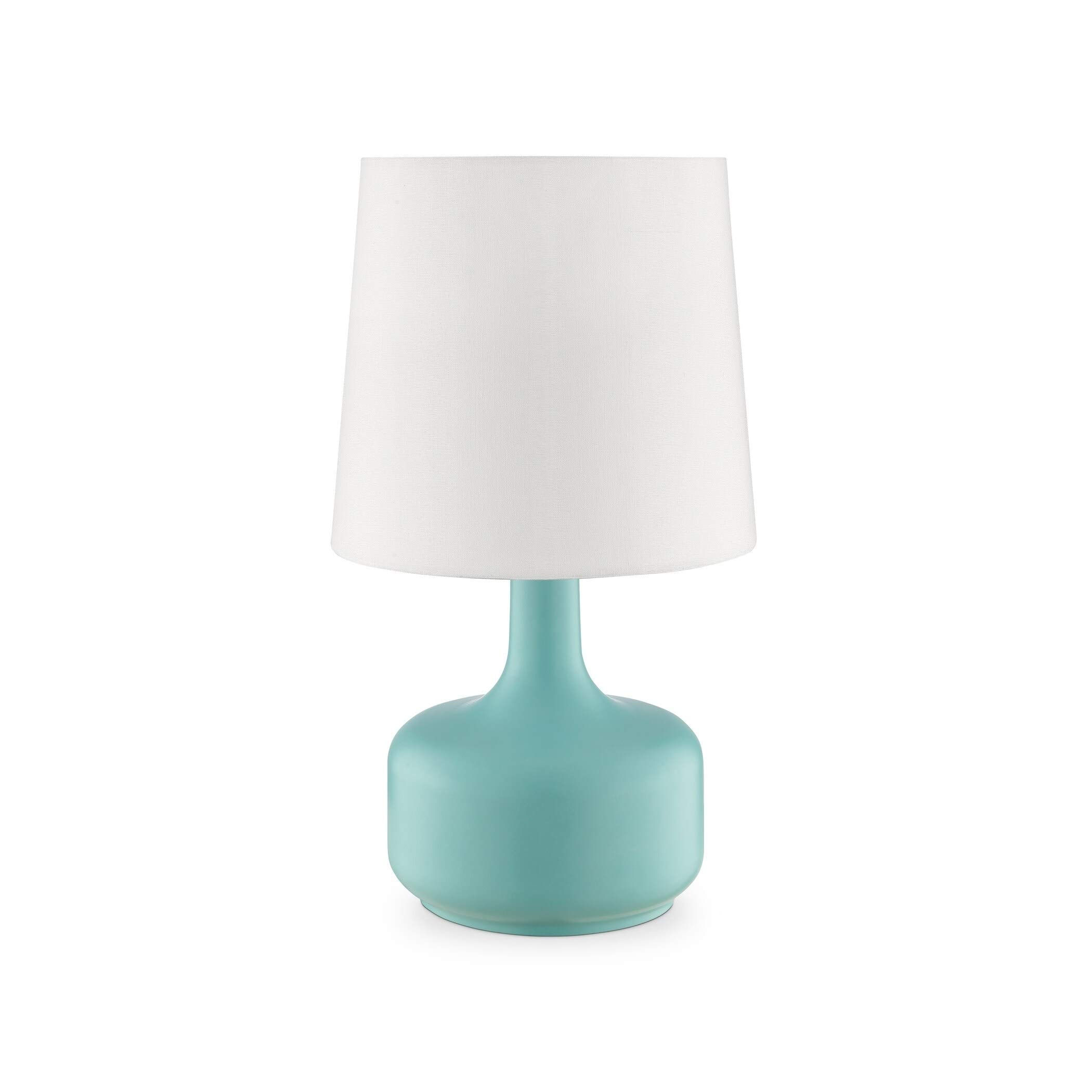 Lâmpadas De Toque De Mesa Ok Lighting Cheru Teal Azok819gr 43cm