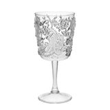 Conjunto De 4 Taças De Vinho Leadingware Paisley Plastic De 400 Ml Sem Bpa