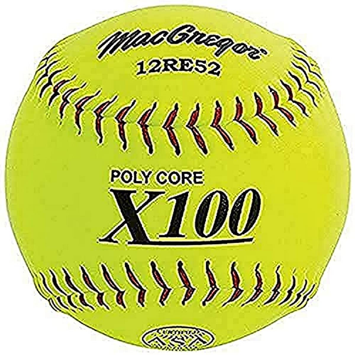 Composto De Softball Macgregor X52re Asa Slow Pitch De 12 Polegadas