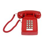 Telefone Fixo Cortelco Itt-2500-v-rd Com 1 Fone