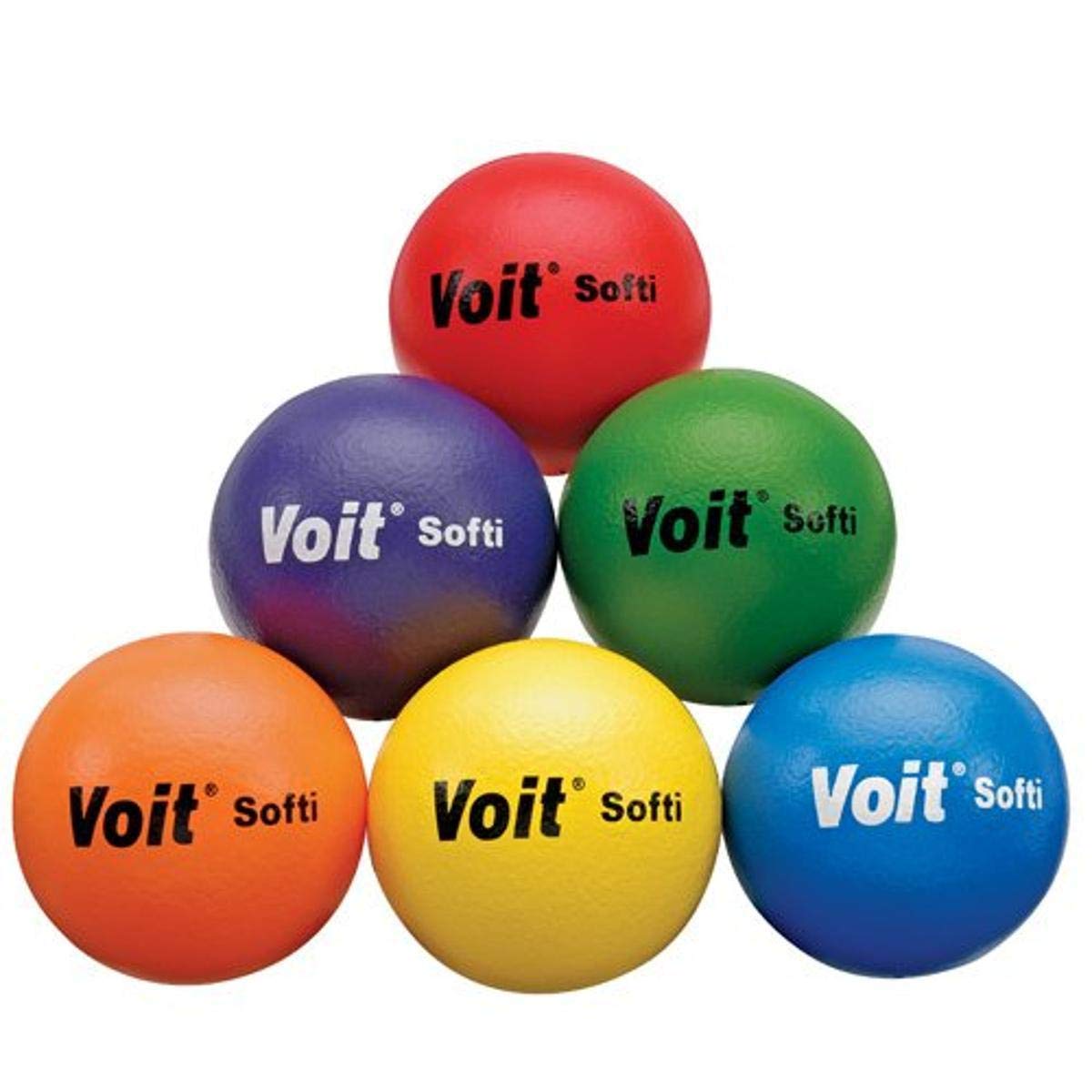 Ball Voit Tuff Soft-low Bounce, 6,25 Polegadas, Pacote Com 6