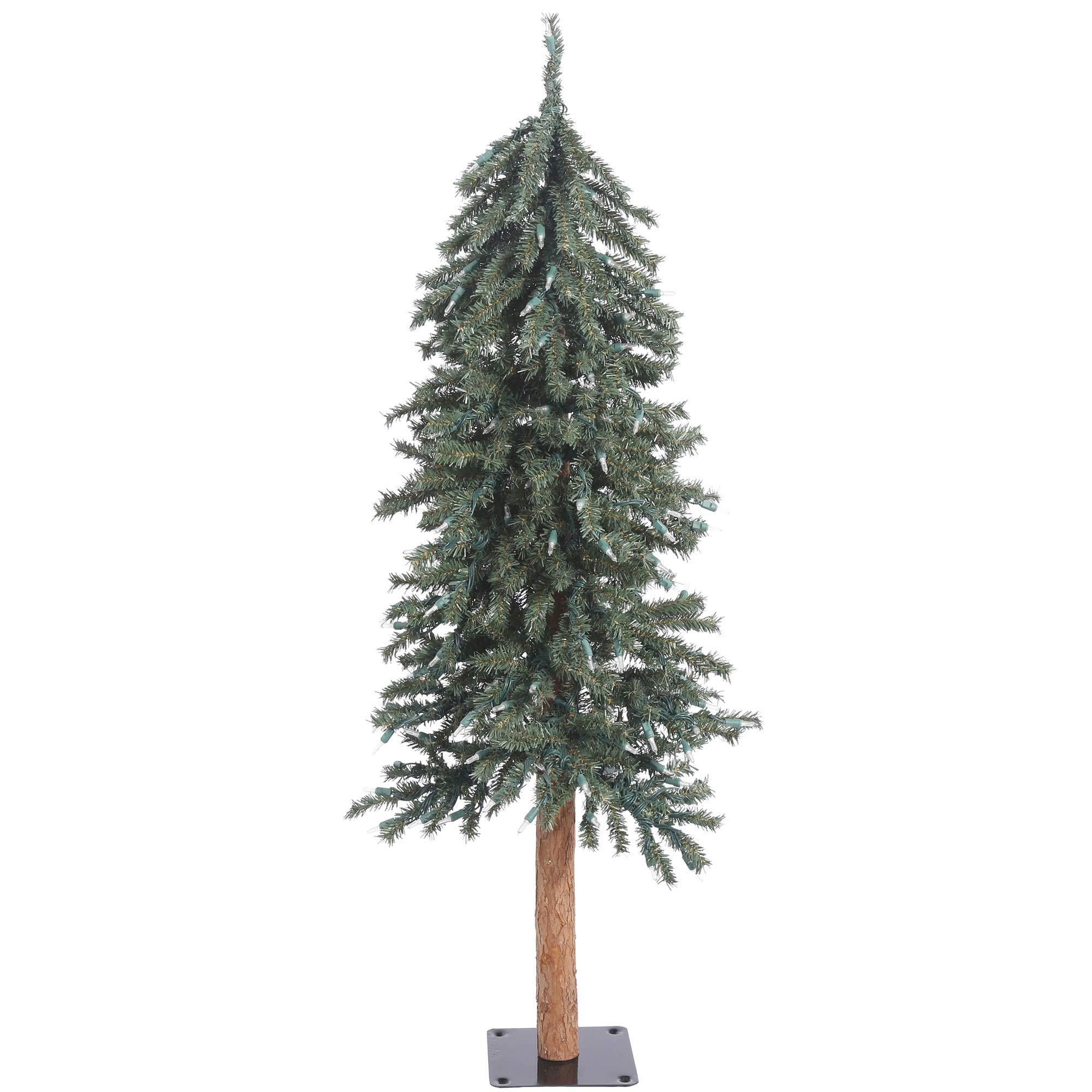 Conjunto De Árvores De Natal Vickerman Natural Bark Alpine 60-120cm