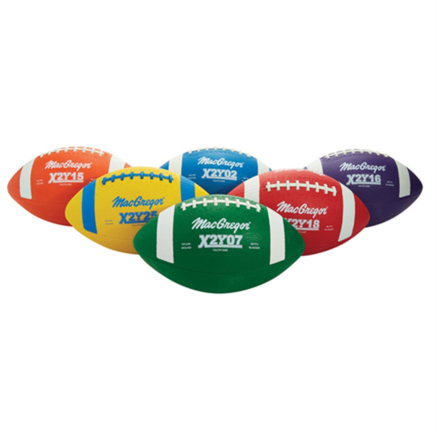 Conjunto De 6 Multicoloridos Football Macgregor Youth