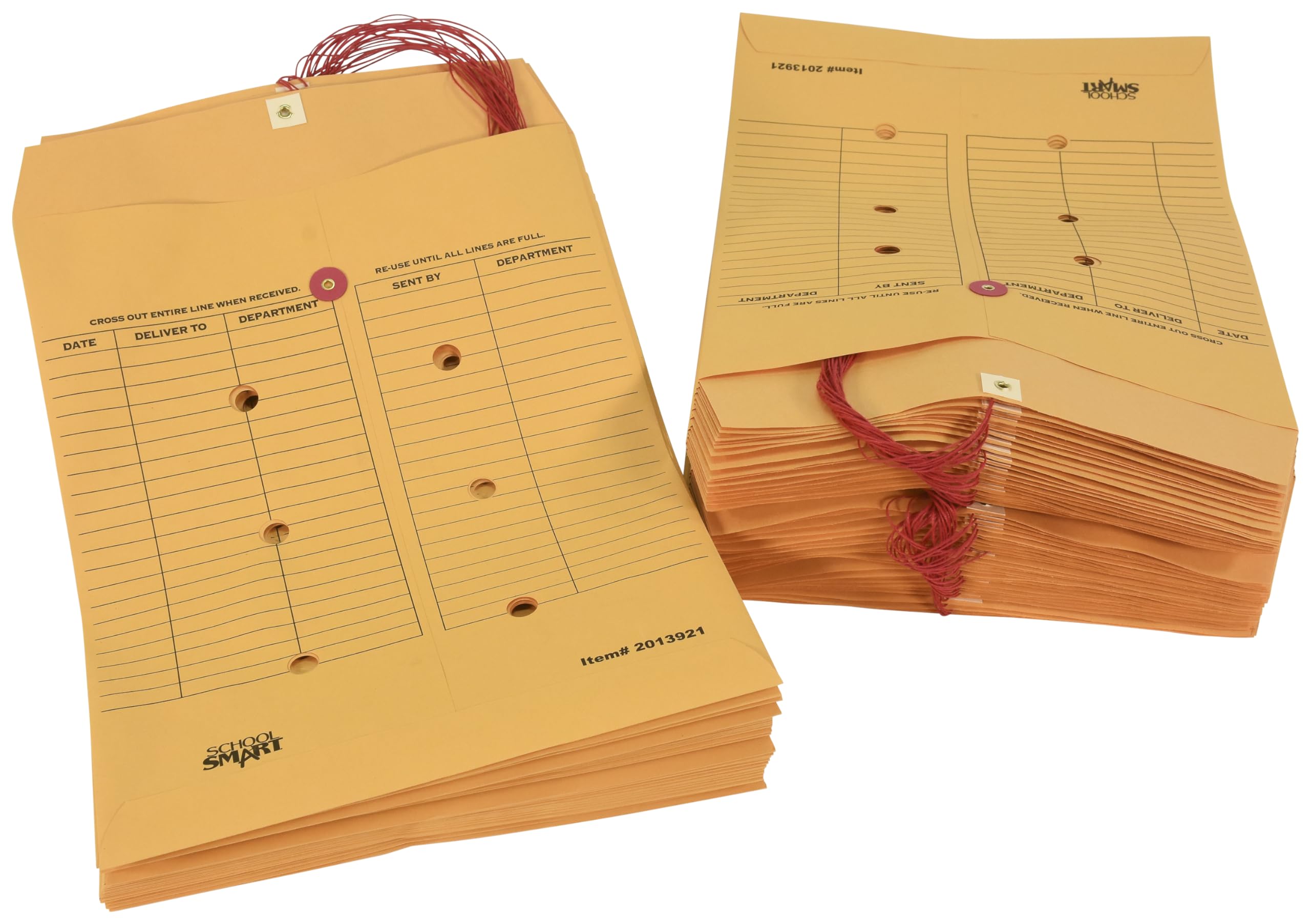 Envelopes Interoffice School Smart 085057 10x13cm, Pacote Com 100