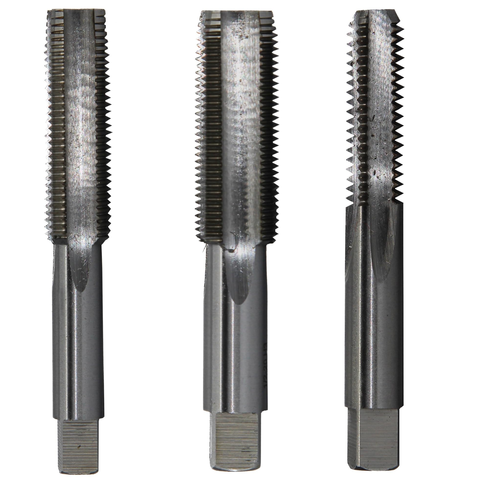 Tap Set Drill America High Speed Steel 7/8-9 Unc 3 Estilos