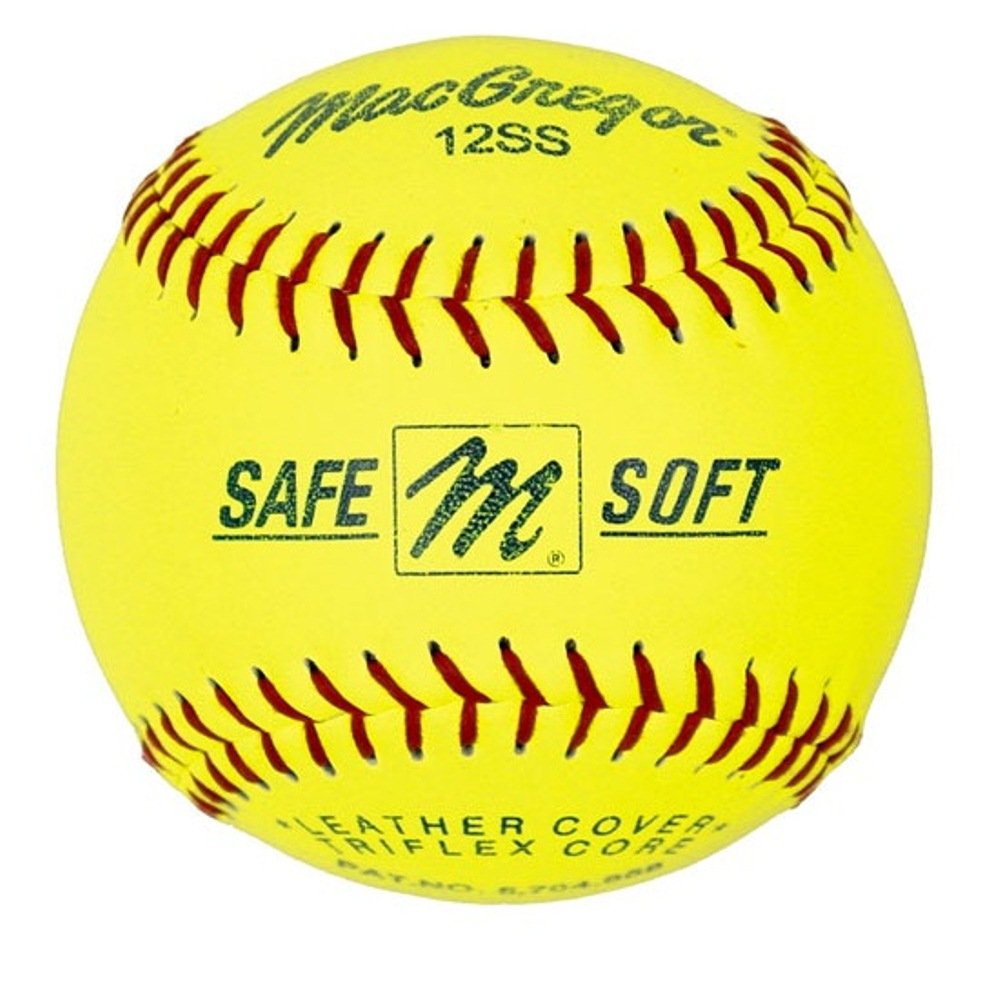 Softball De Treinamento Macgregor Safe/soft De 12 Polegadas (uma Dúzia)