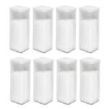 Kit Jogo 50 Saleiros Para Bar Restaurante Lanchonete Branco