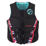 Colete Salva-vidas Full Throttle Rapid Dry Flex Back Feminino Gg