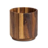 Porta-utensílios Lazy Susan Kalmar Home Acacia Wood Large