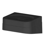 Saboneteira De Parede Banheiro Porta Sabonete Ou Preto