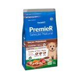 Ração Seleção Natural Premier Para Cães Filhotes Raças Pequenas Sabor Frango Com Batata Doce - 1 Kg
