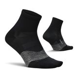 Meia Esportiva Feetures Elite Ultra Light Cushion, Um Quarto De Preto