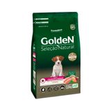 Ração Golden Seleção Natural Para Cães Filhotes De Raças Pequenas Mini Bits Sabor Frango E Arroz - 1 Kg