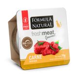 Ração Úmida Fórmula Natural Fresh Meat Gourmet Para Gatos Sabor Carne 70g - 1 Un