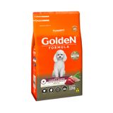 Ração Golden Fórmula Mini Bits Para Cães Adultos De Porte Pequeno Sabor Carne E Arroz - 3 Kg