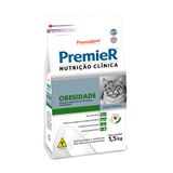 Ração Premier Nutrição Clínica Obesidade Para Gatos Adultos - 1,5 Kg - 1,5 Kg