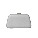 Bolsa De Festa Glitter Luxo Geometric 8782 - Prata