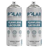 Tinta Spray De Revestimento Transparente Polar Clear Gloss Flawless Lacquer