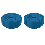 Cartuchos De Cloro De Reposição Para O Sistema Flippin&#39; Frog - Pacote Com 2