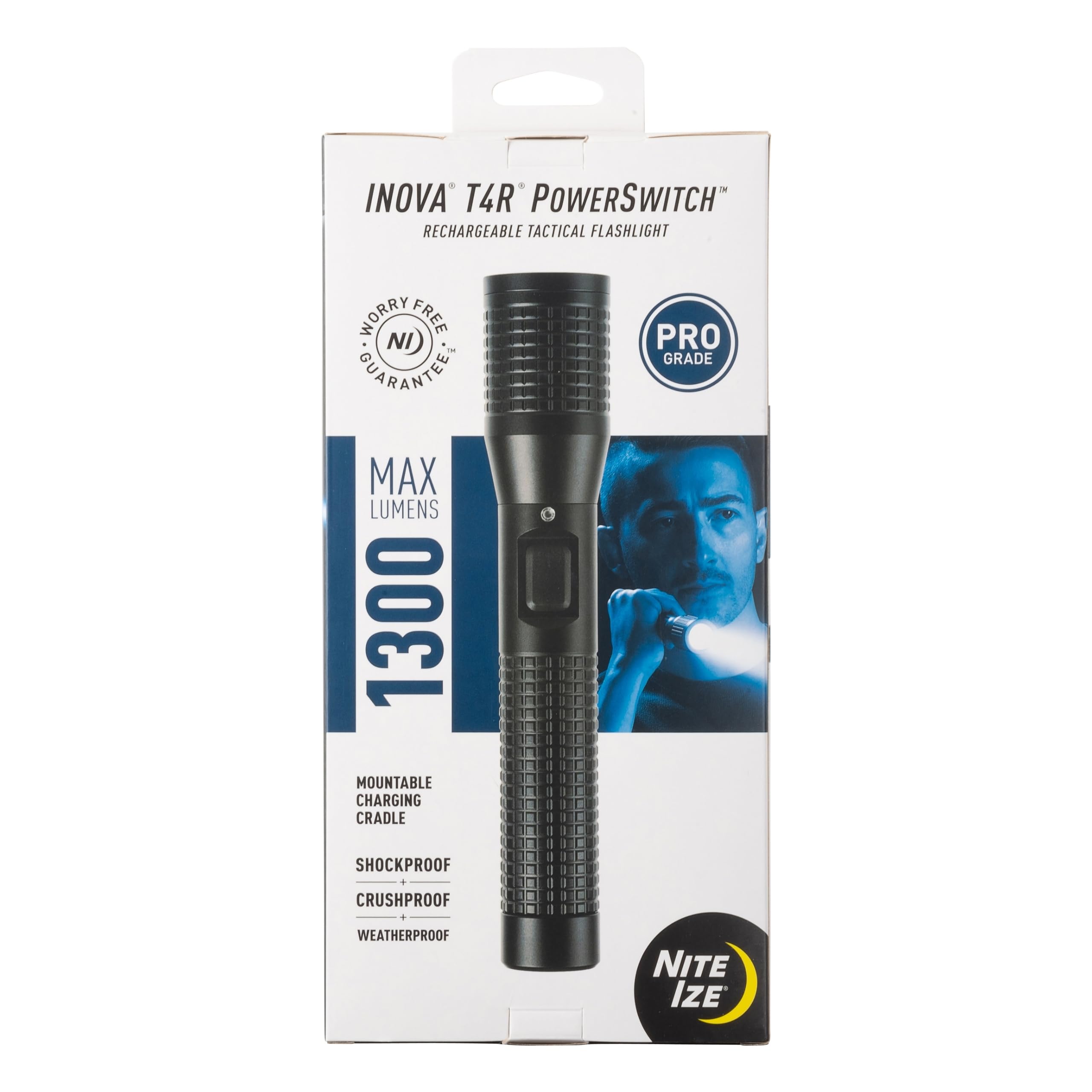 Lanterna Nite Ize Inova T4r Powerswitch Recarregável 1300lm