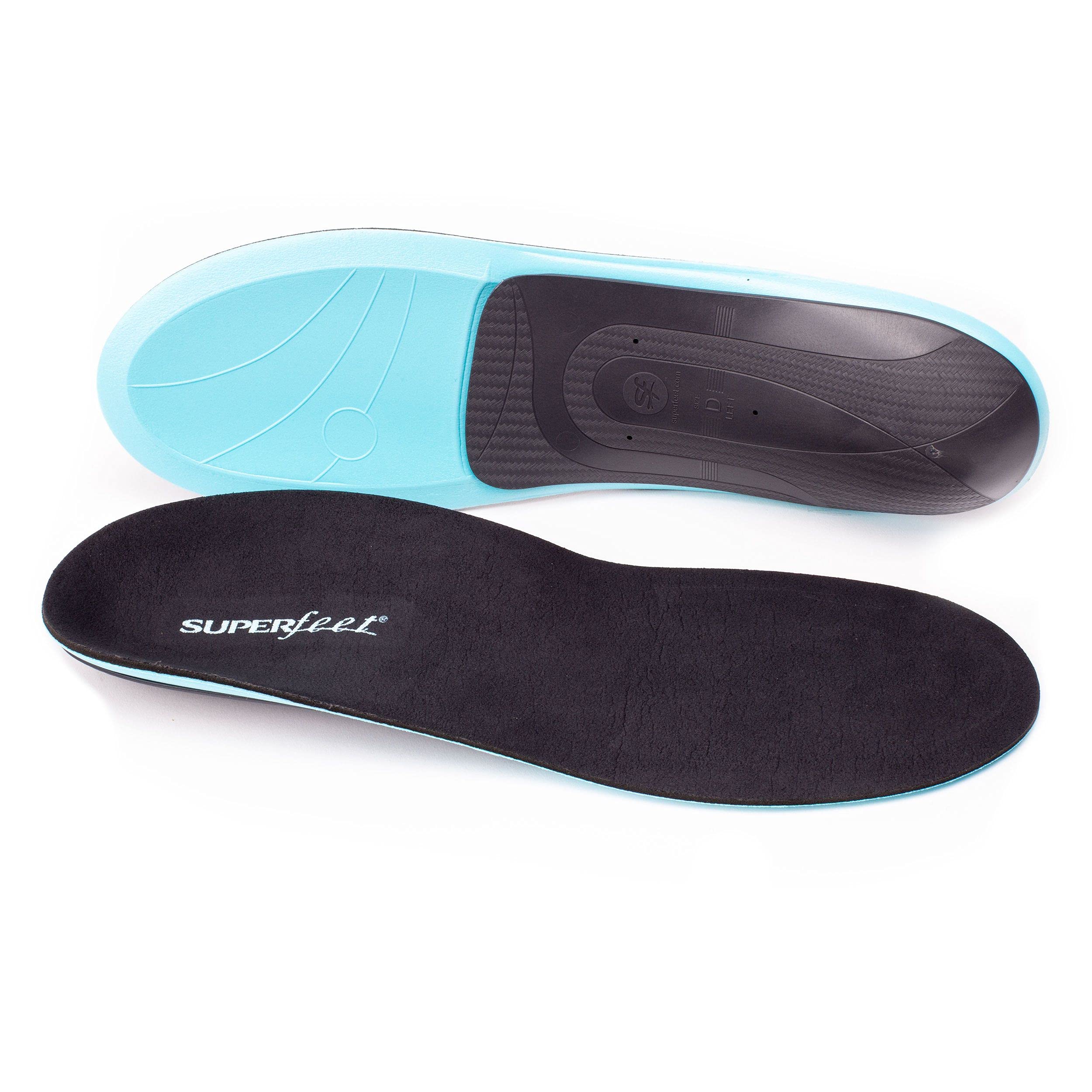 Palmilhas Superfeet Casual Support Memory Foam 7,5-9 Masculinos/8,5-10 Mulheres