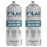 Tinta Spray De Revestimento Transparente Polar Clear Matte Flawless Lacquer