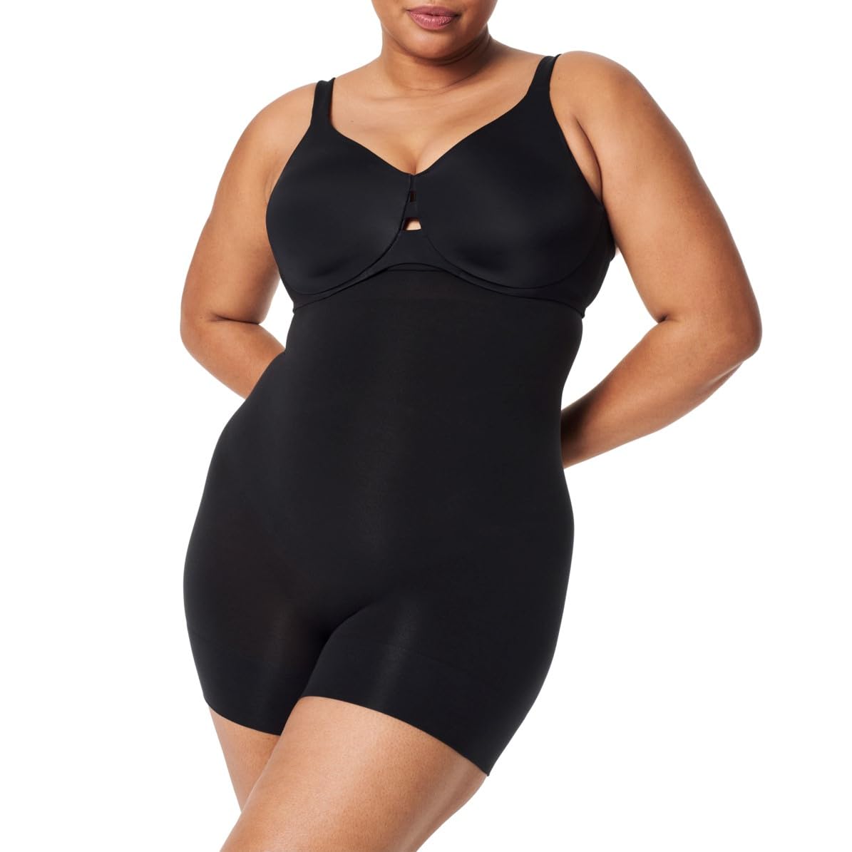 Shorty De Cintura Alta Shapewear Spanx Sculpt Seamless Power