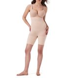 Shapewear Spanxsculpt Seamless Power, Cintura Alta, Cintura Média, Coxa