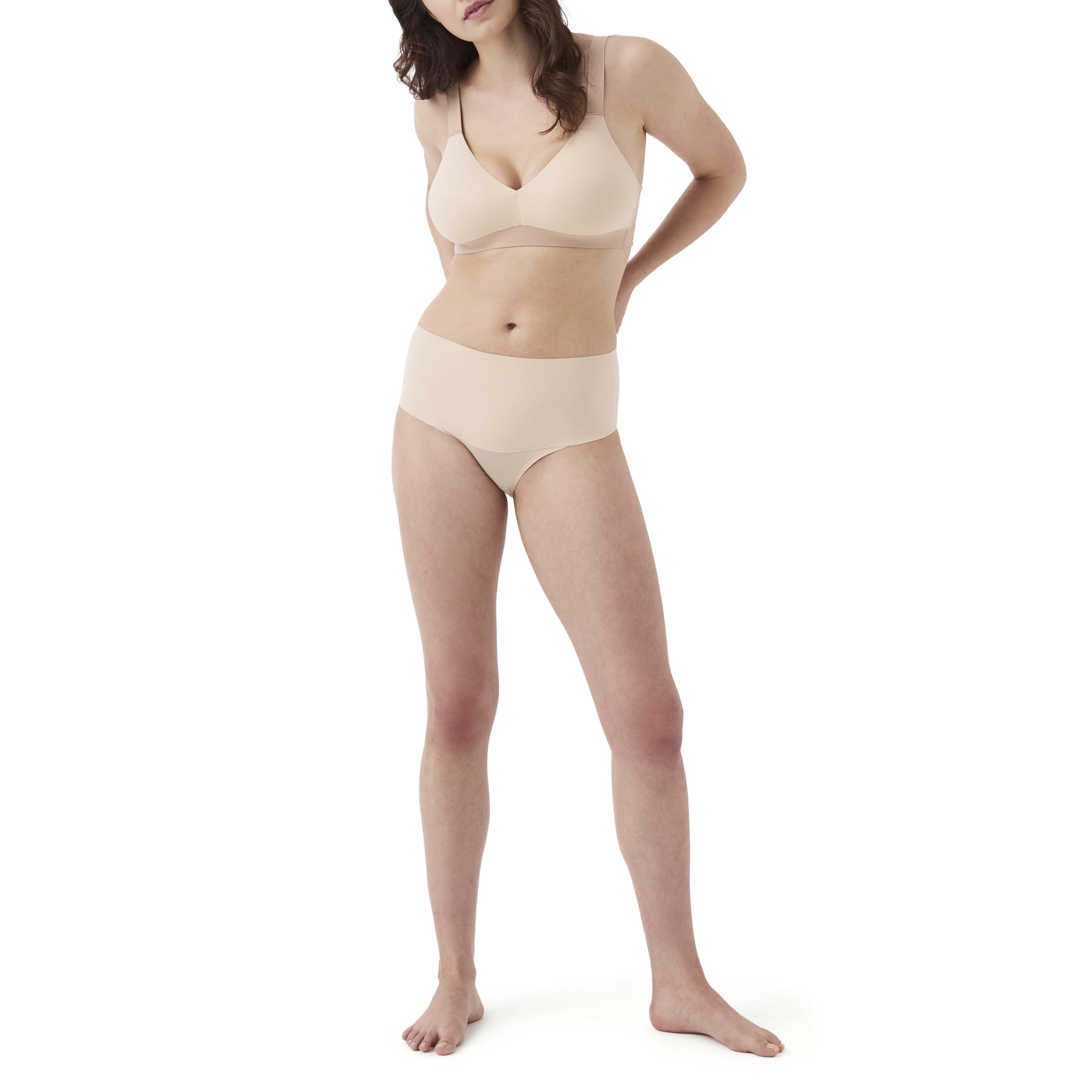 Cuecas Spanx Undie-tectable Soft Nude Para Mulheres, Tamanho Gg
