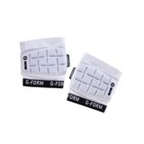 Manga De Cotovelo Em Forma De G, Lacrosse, Suporte De Cotovelo, Branco