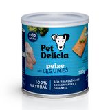 Ração Úmida Pet Delícia Para Cães Adultos Sabor Peixe Com Legumes - 320g