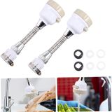 Bico Giratório 360 Torneira De Cozinha 3 Jatos Ideal Limpeza