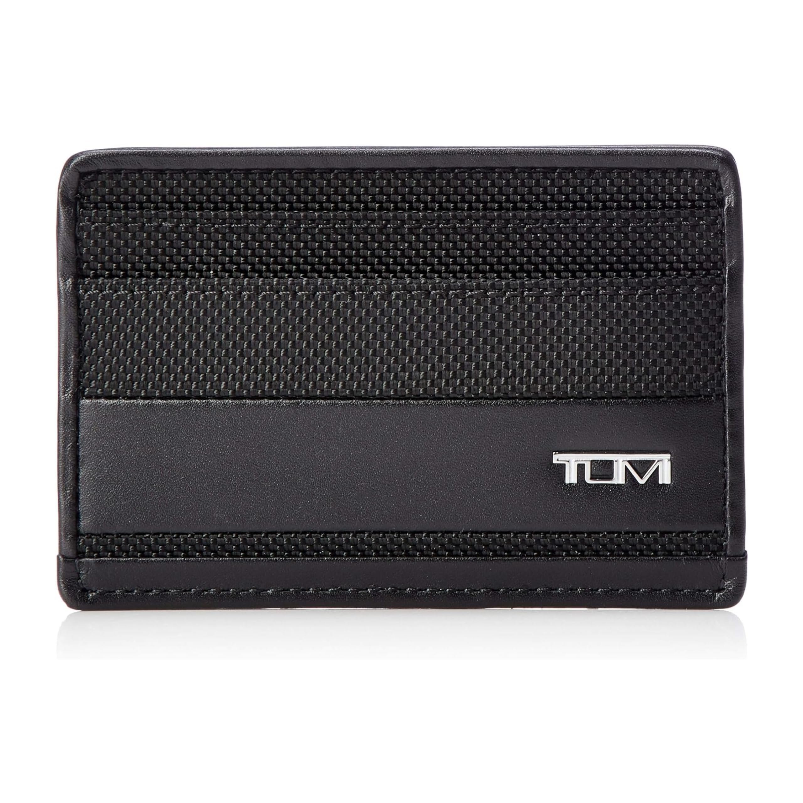 Capa De Cartão Wallet Tumi Alpha Slim Slim Billfold Preta