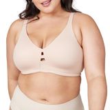 Sutiã Spanx Low Profile Wireless Minimizer 38ddd Champagne Beige