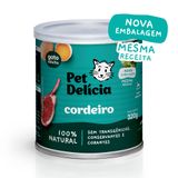 Ração Úmida Pet Delícia Para Gatos Adultos Sabor Cordeiro - 320g