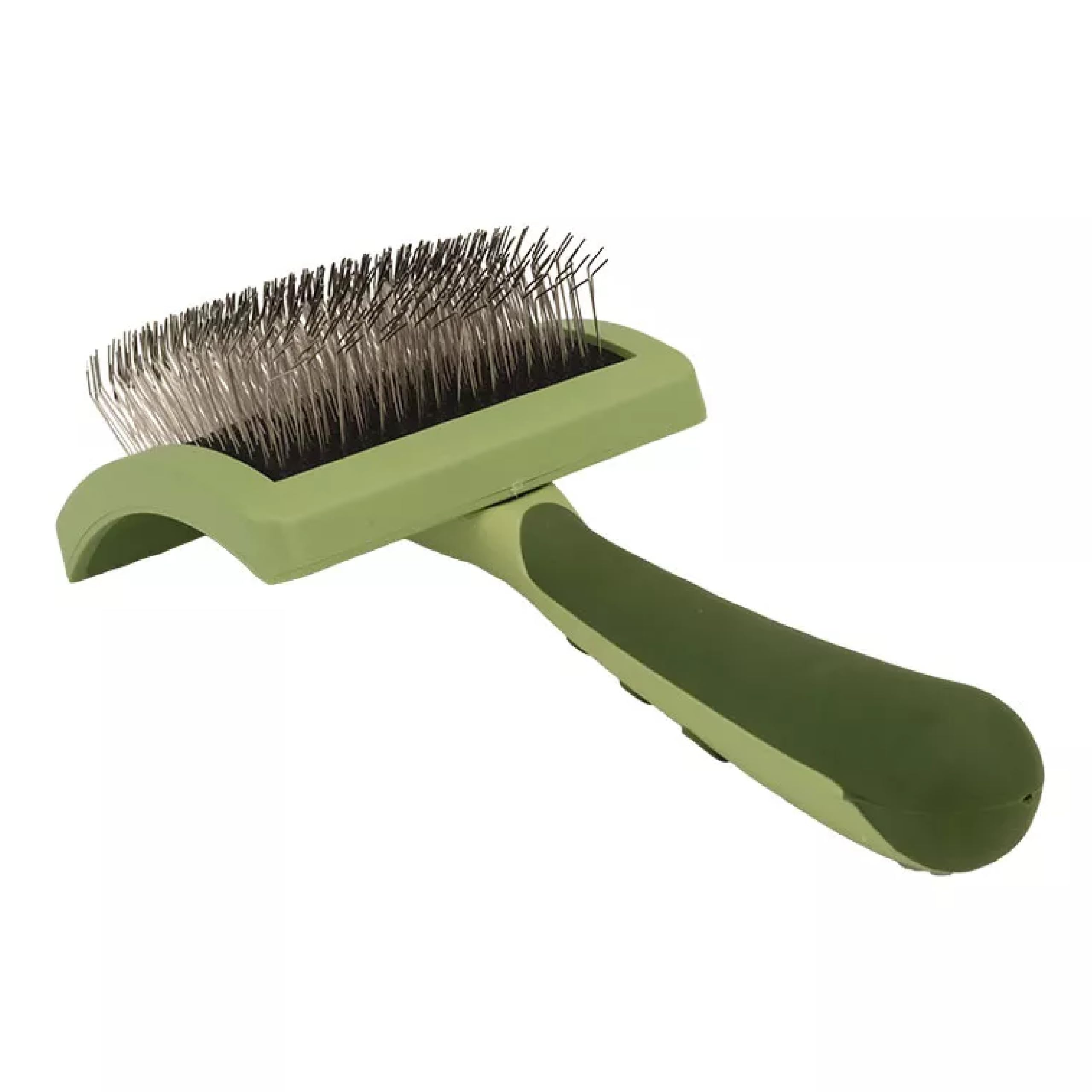 Slicker Brush Coastal Pet Safari Curved Firm Para Cabelos Longos