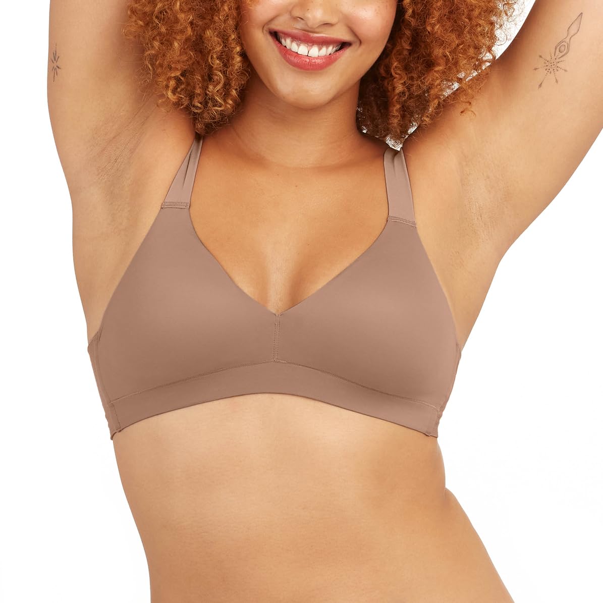 Bralette Spanx Sutiã! Café Au Lait Sm Levemente Forrado