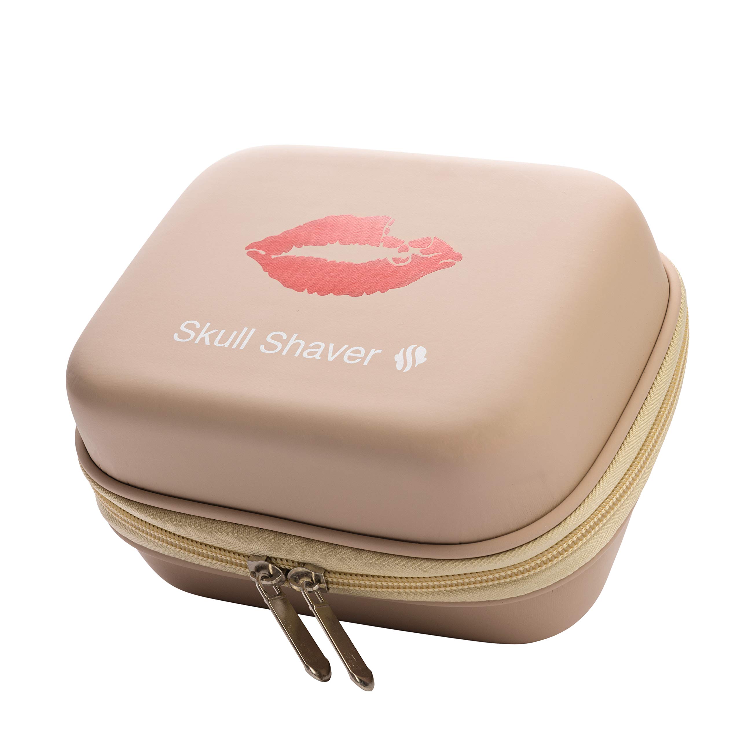 Estojo De Viagem Skull Shaver Beige Butterfly Kiss, Barbeador Elétrico